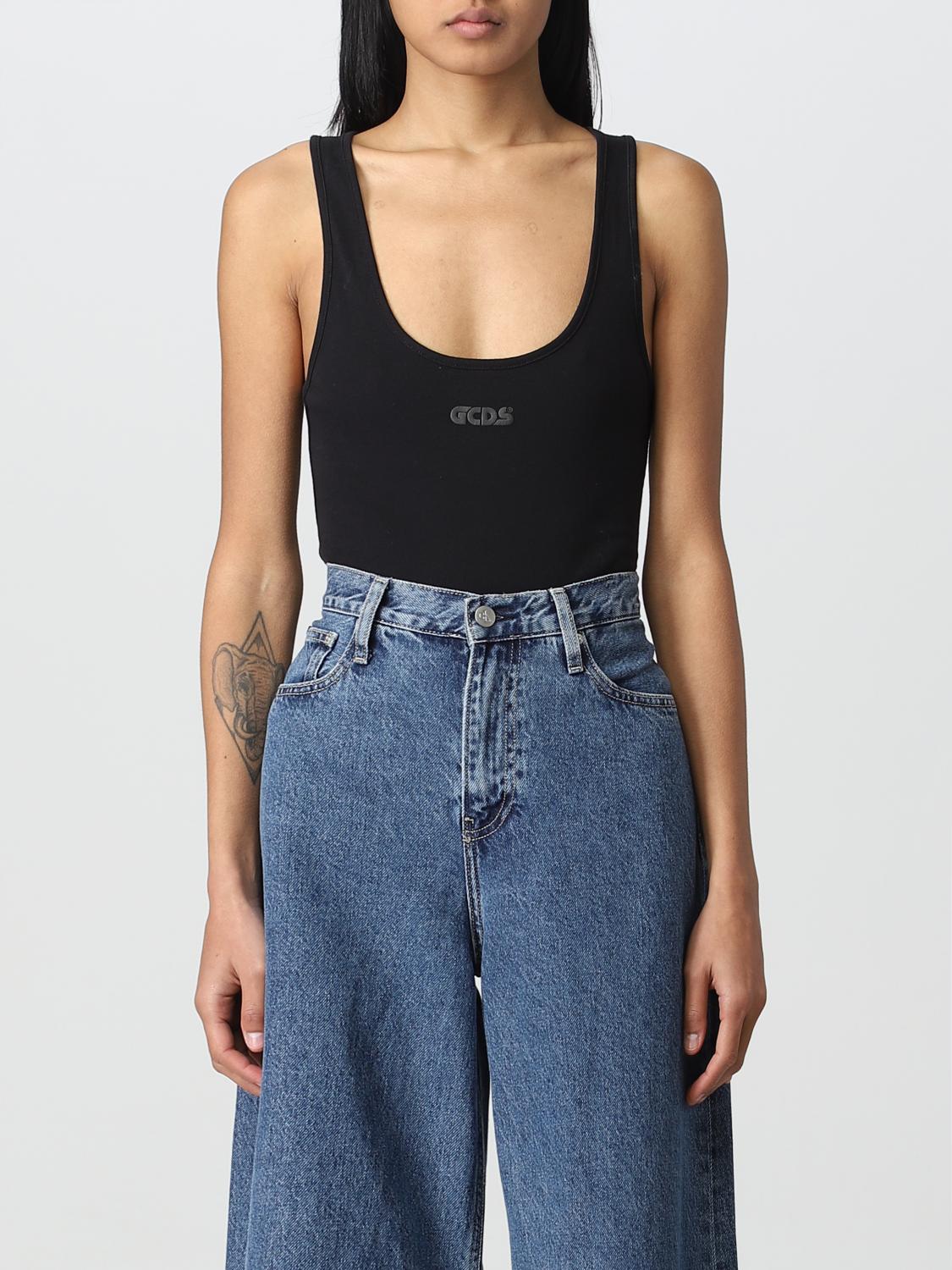 GCDS BODY: Pull femme GCDS, Noir - Img 1