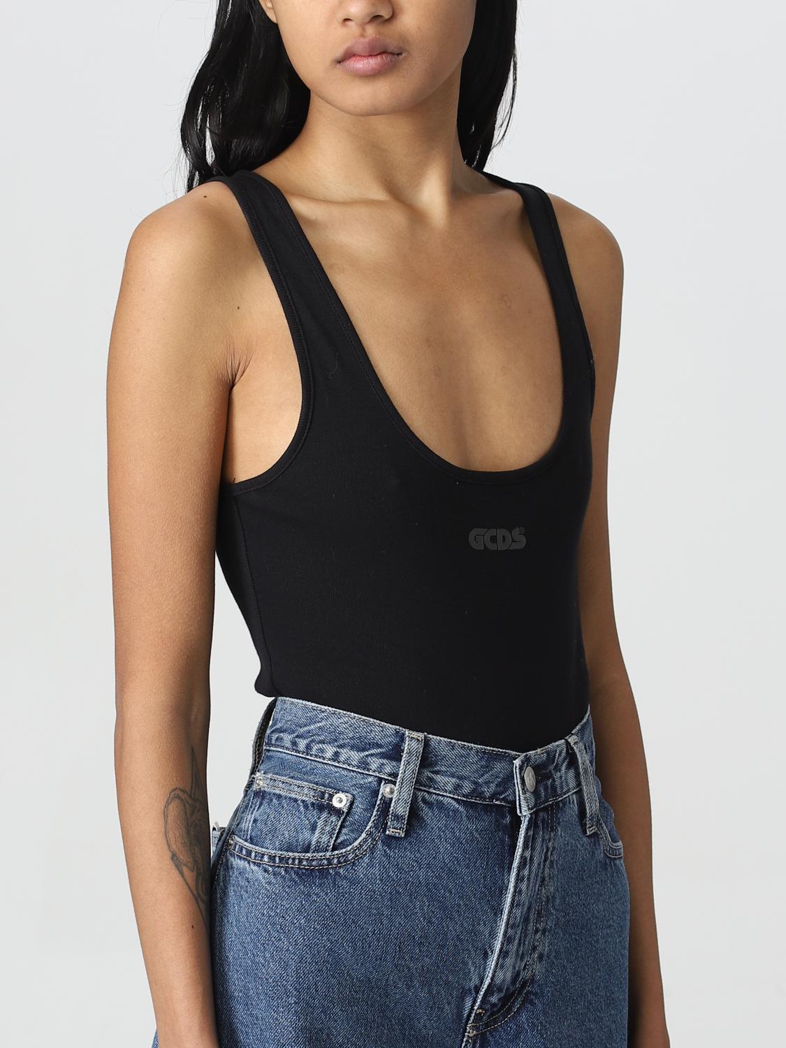 GCDS BODY: Pull femme GCDS, Noir - Img 6