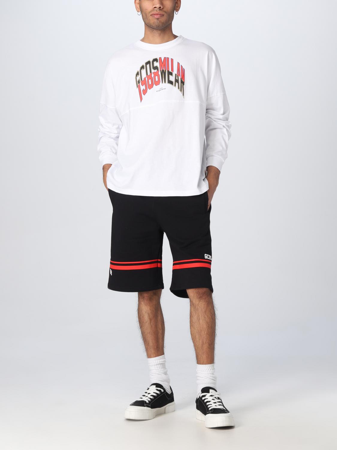 Tシャツ・カットソー GCDS Men T-shirt White SS23M120168 01 GCDS Outlet: T-shirt men - White | GCDS t-shirt SS23M120168