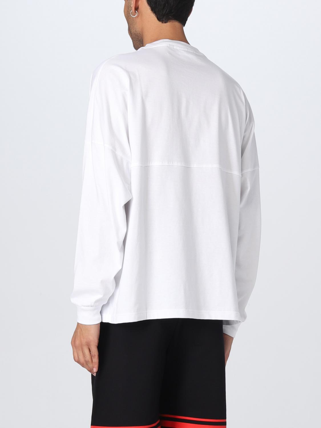 Tシャツ・カットソー GCDS Men T-shirt White SS23M120168 01 GCDS Outlet: T-shirt men - White | GCDS t-shirt SS23M120168