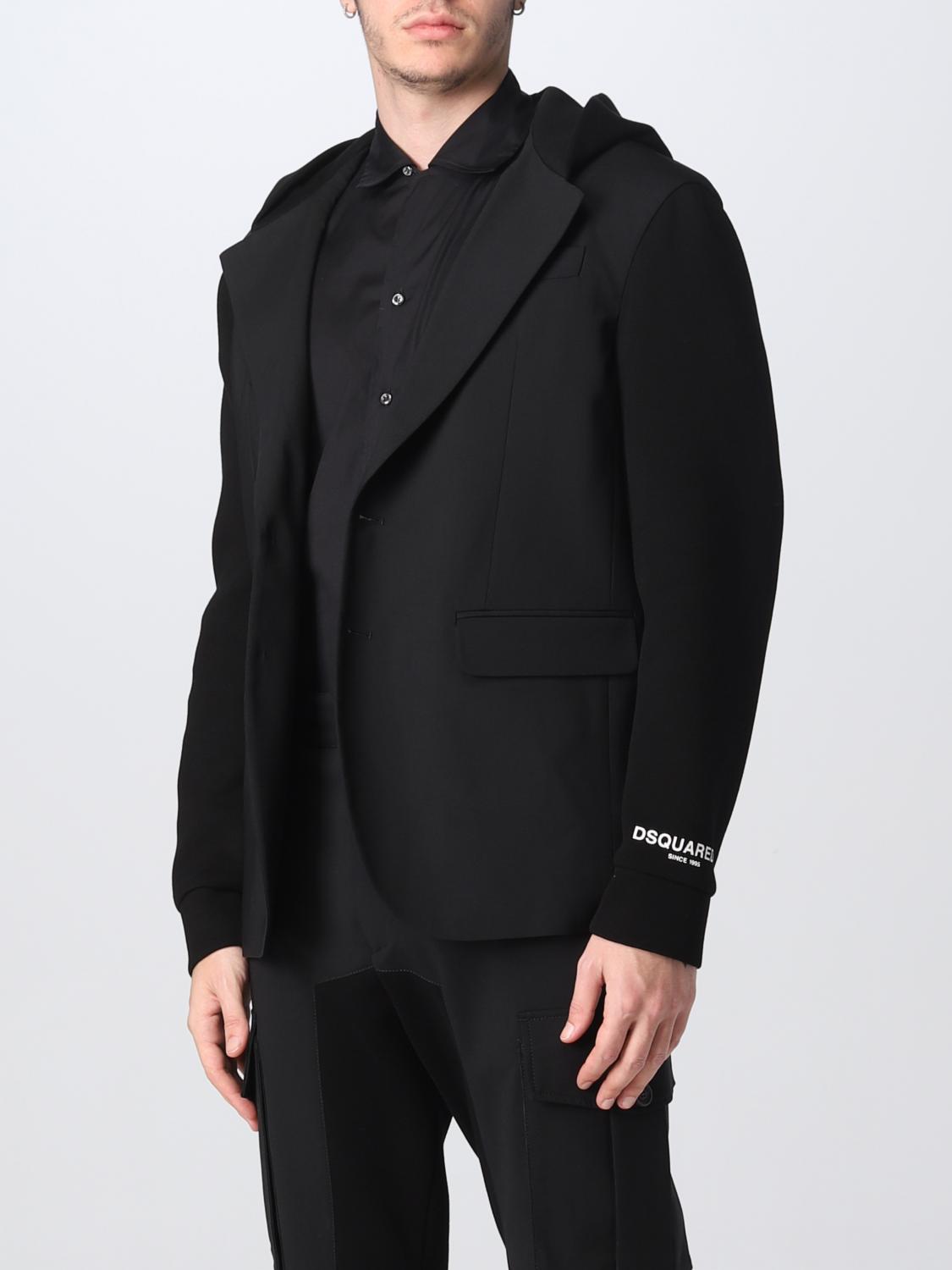 DSQUARED2 BLAZER: Blazer uomo Dsquared2, Nero - Img 4