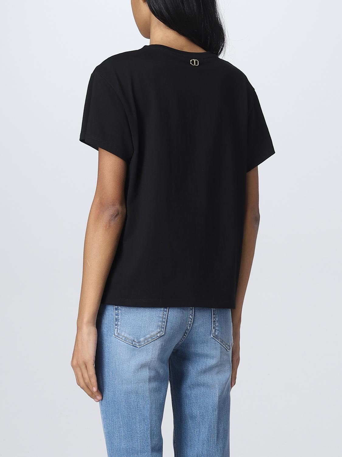 TWINSET T-SHIRT: Pull femme Twinset, Noir - Img 2