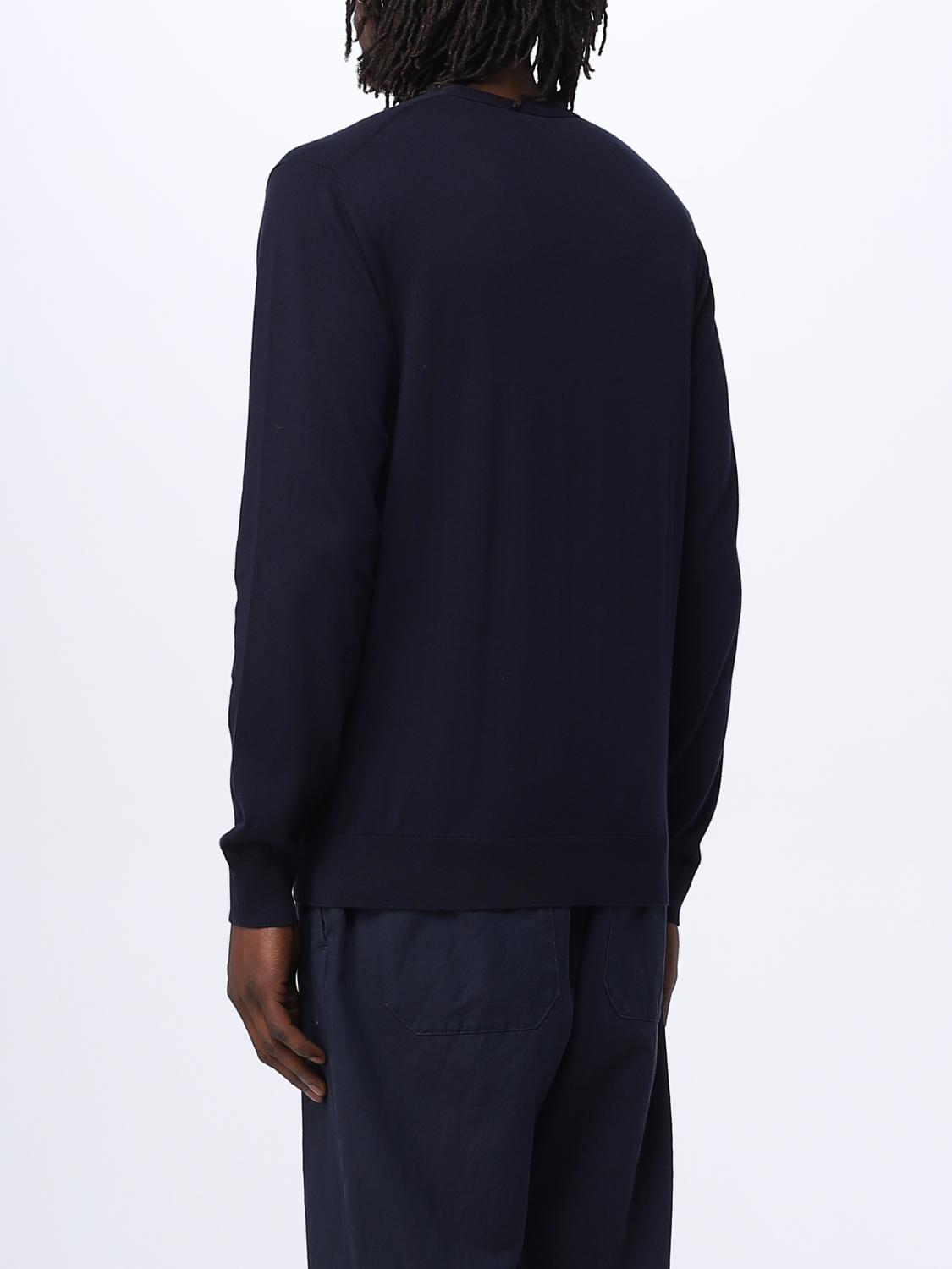 PAOLO PECORA PULL: Pull homme Paolo Pecora, Bleu - Img 3