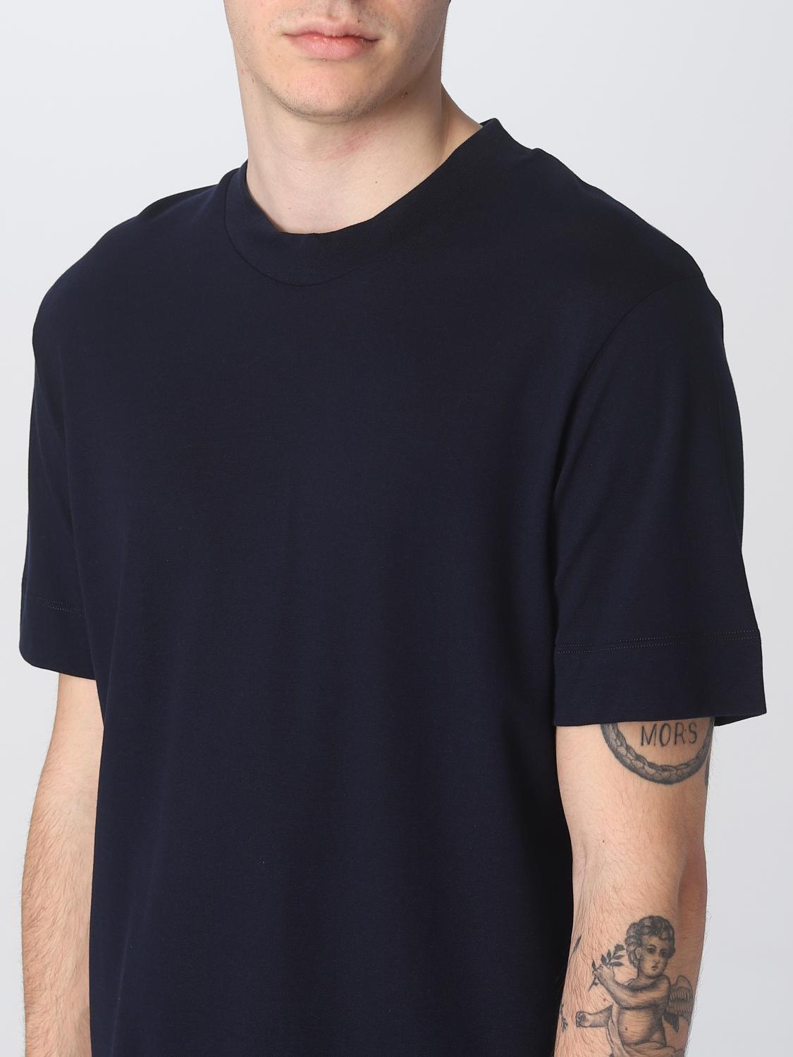 PAOLO PECORA T-SHIRT: Polo shirt men Paolo Pecora, Blue - Img 3