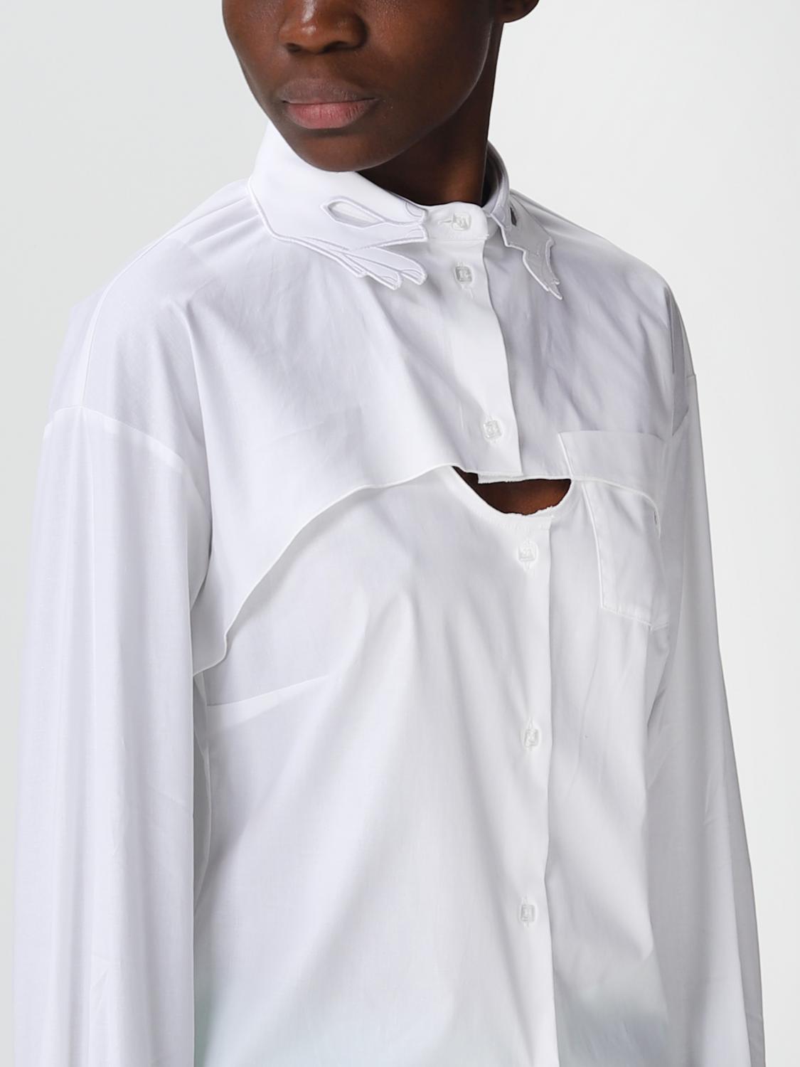 VIVETTA CAMISA: Camisa mujer Vivetta, Blanco - Img 4