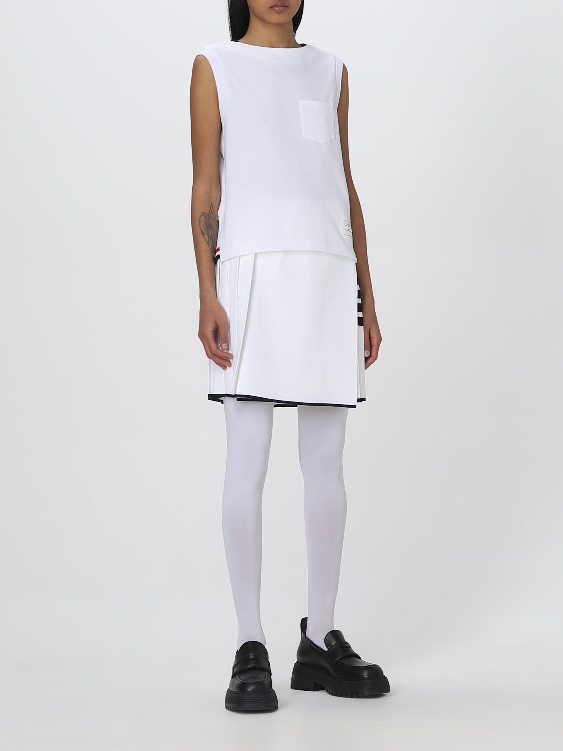 THOM BROWNE ROCK: Rock damen Thom Browne, Weiß - Img 2