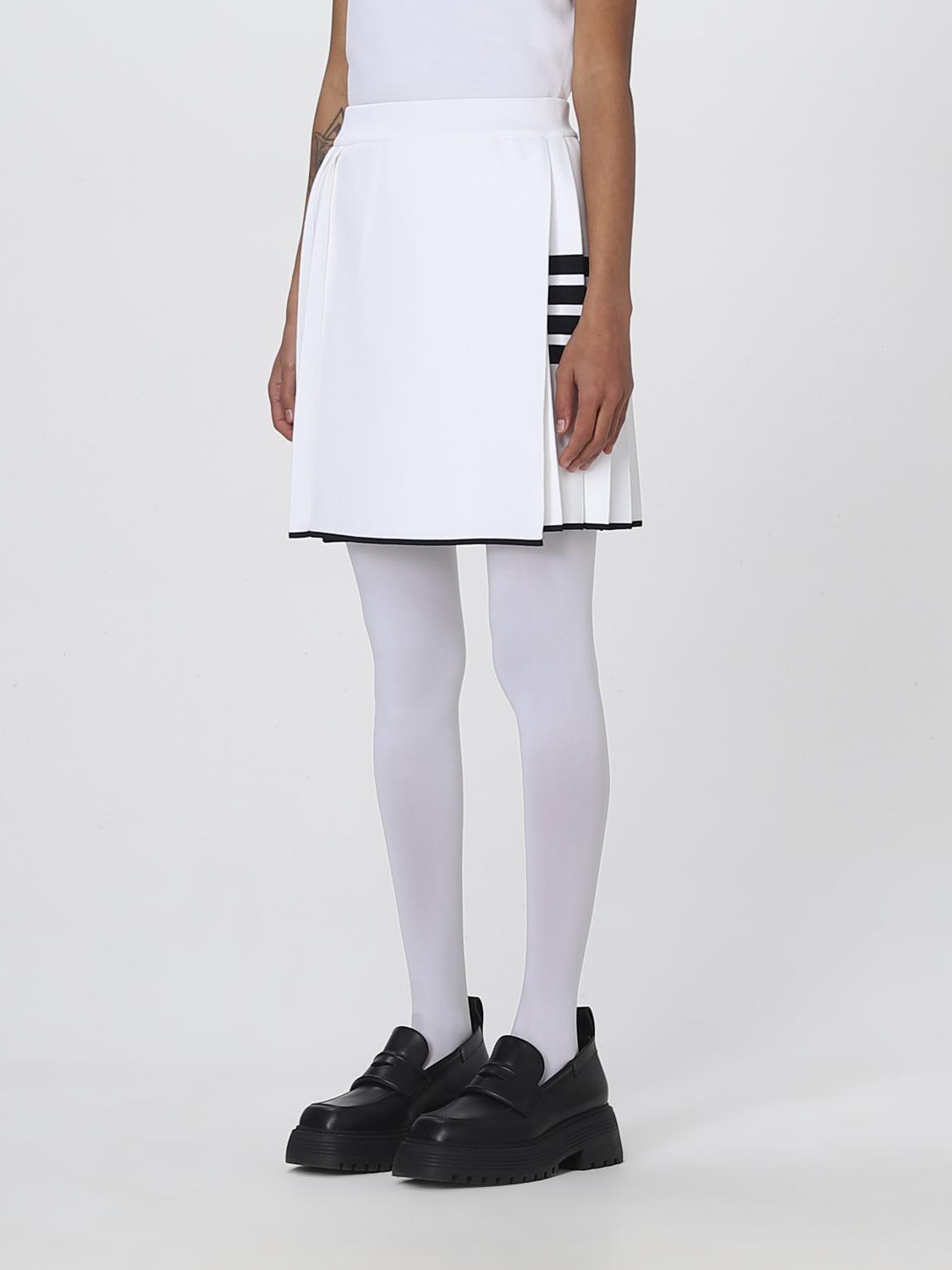 THOM BROWNE ROCK: Rock damen Thom Browne, Weiß - Img 4