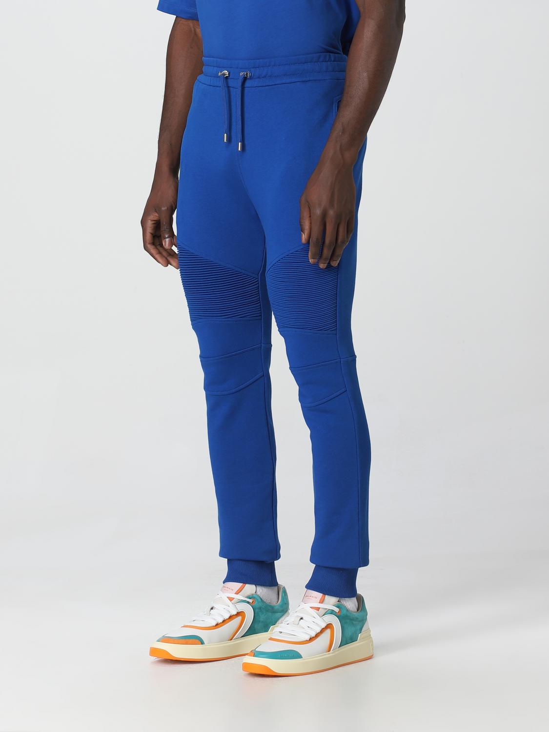 BALMAIN PANTALONES: Pantalón hombre Balmain, Azul Oscuro - Img 4