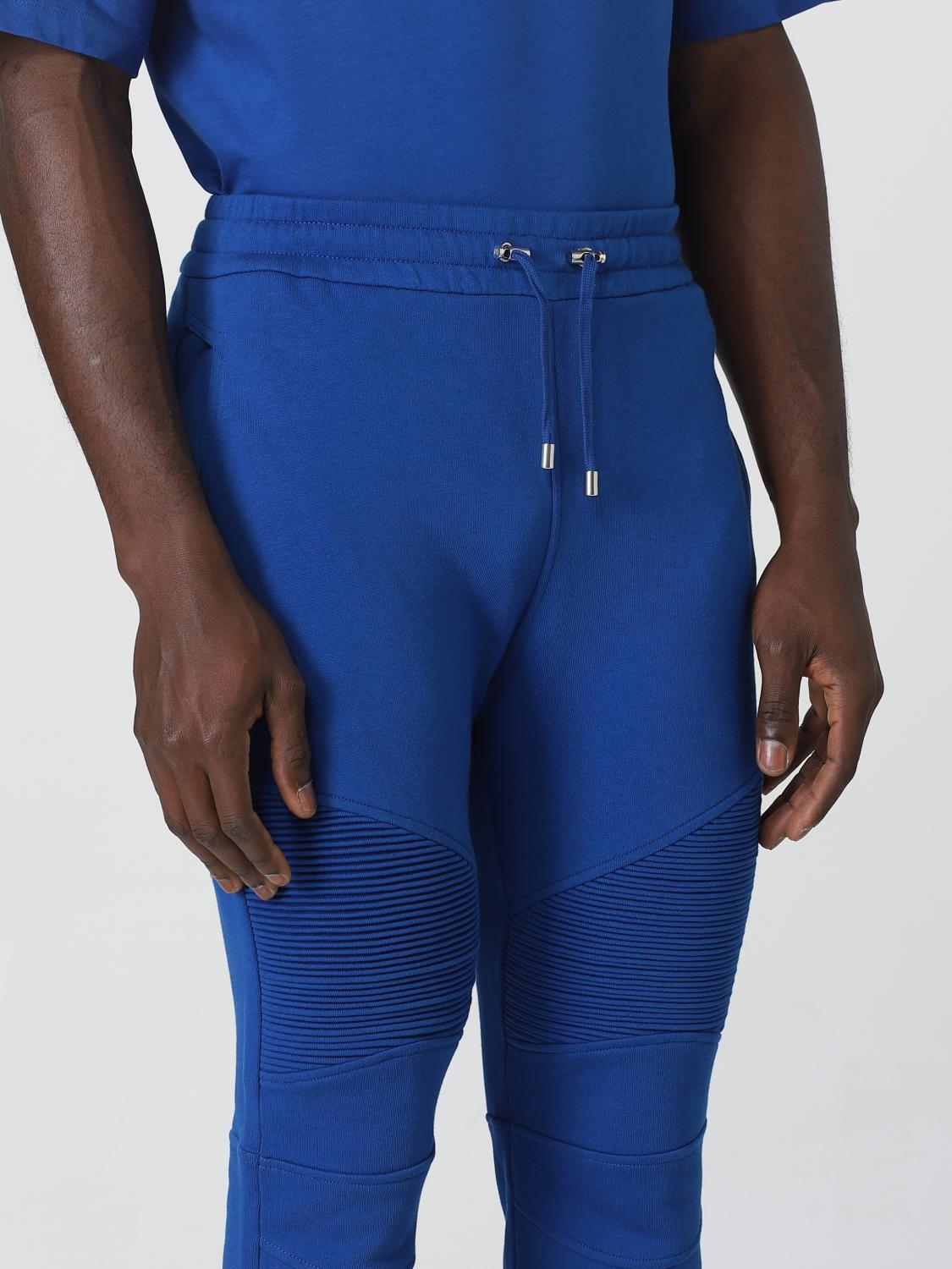 BALMAIN PANTALONES: Pantalón hombre Balmain, Azul Oscuro - Img 5