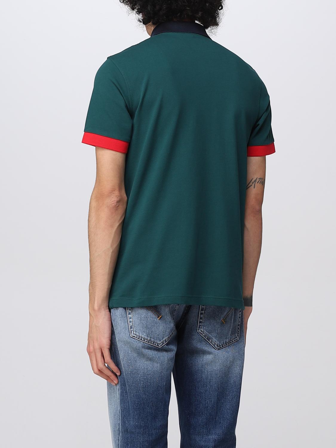 SUN68 POLO: Polo Sun 68 in misto cotone, Verde - Img 2