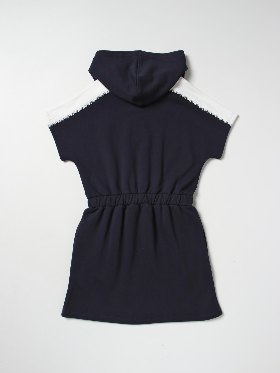 CHLOÉ VESTIDO: Vestido niños ChloÉ, Azul Oscuro - Img 2