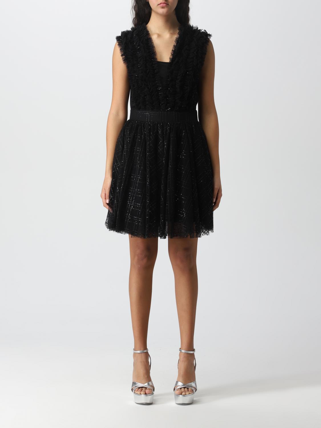 TWINSET ACTITUDE: Abito Twinset Actitude in tulle e paillettes