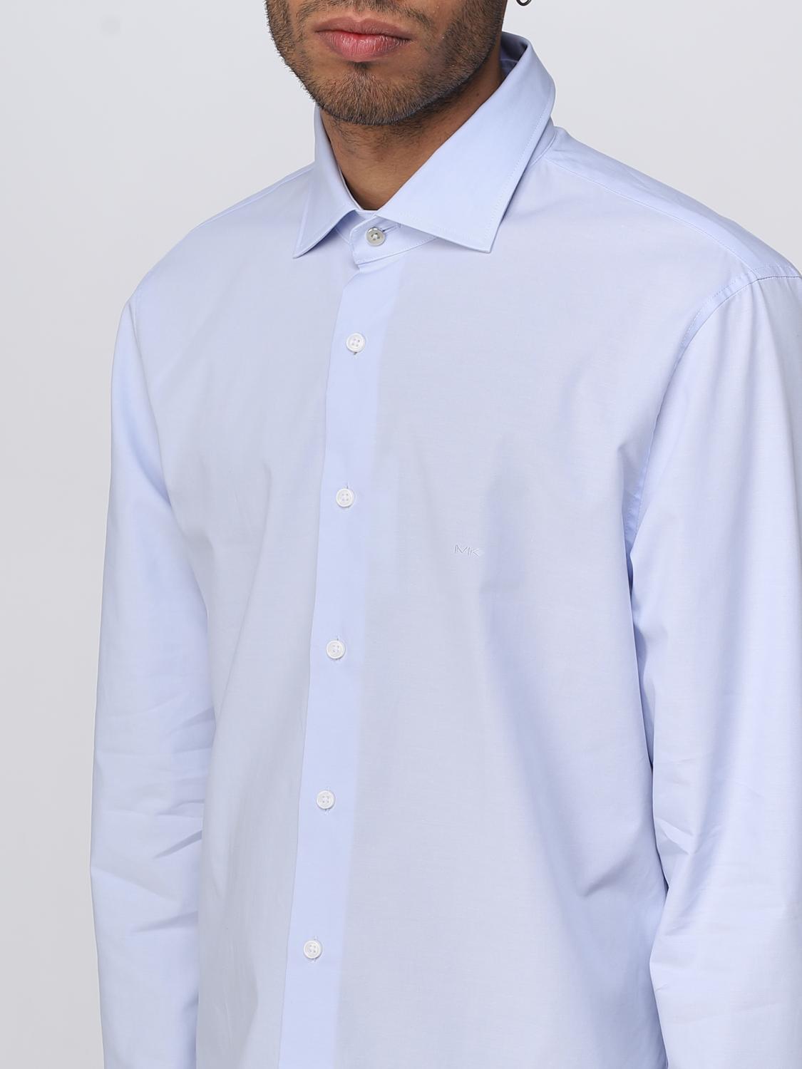 MICHAEL KORS CAMICIA: Camicia Michael Kors in popeline di cotone , Blue - Img 3