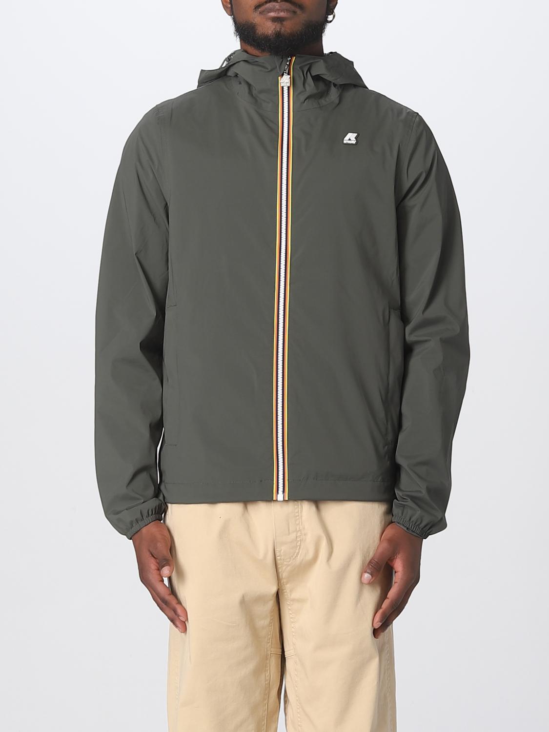 K-WAY JACKET: Jacket men K-way, Green - Img 1