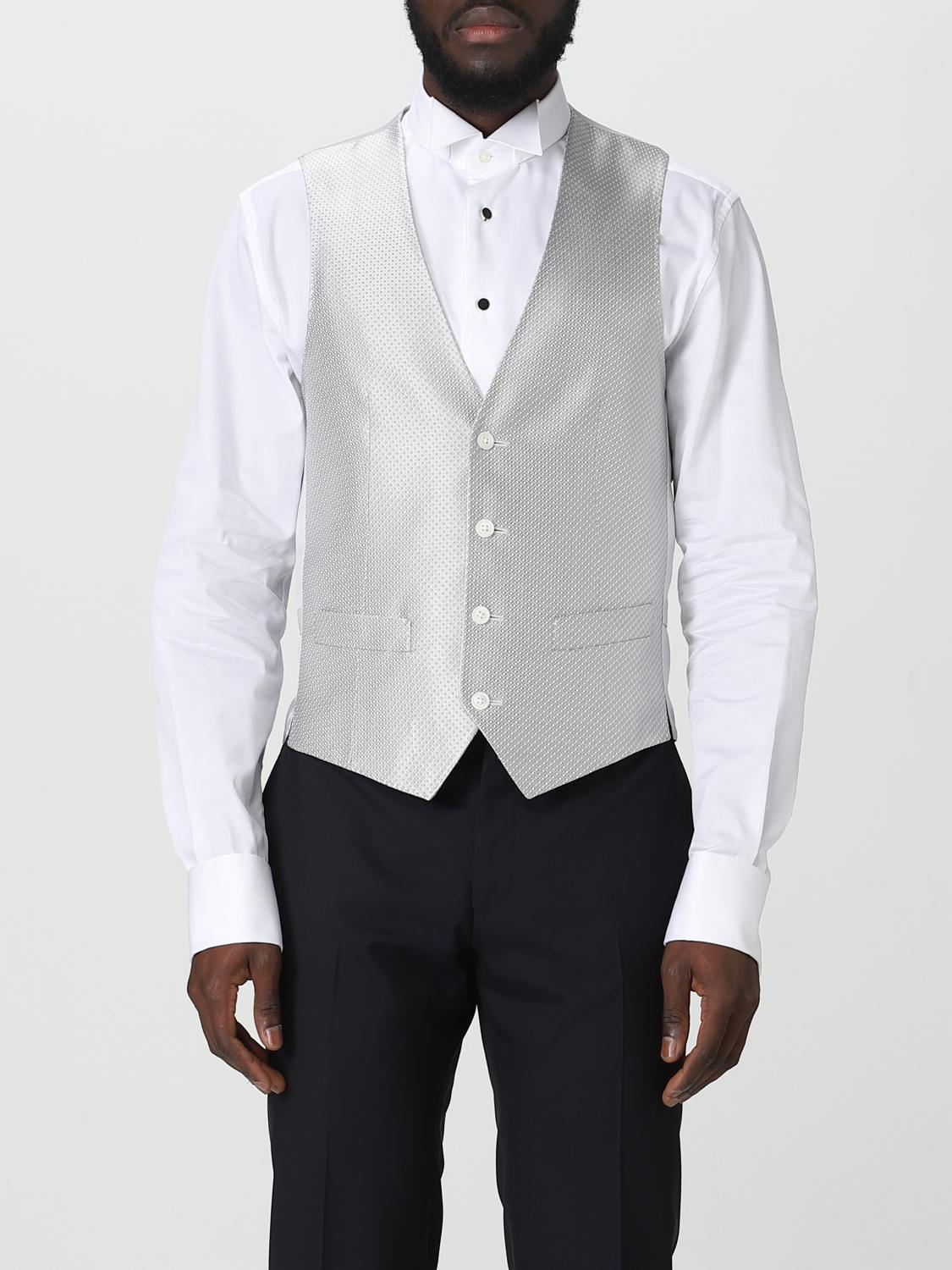 CORNELIANI Suit vest men Grey Corneliani suit vest 91CT053197182