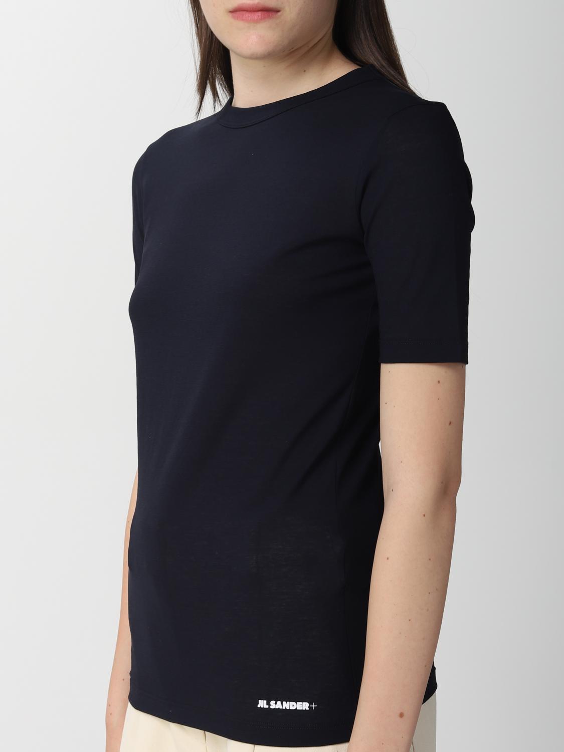 JIL SANDER T-SHIRT: Pullover damen Jil Sander, Blau - Img 3