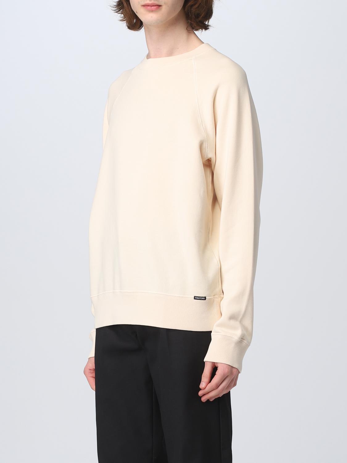 TOM FORD SWEATSHIRT: Sweatshirt men Tom Ford, Beige - Img 3