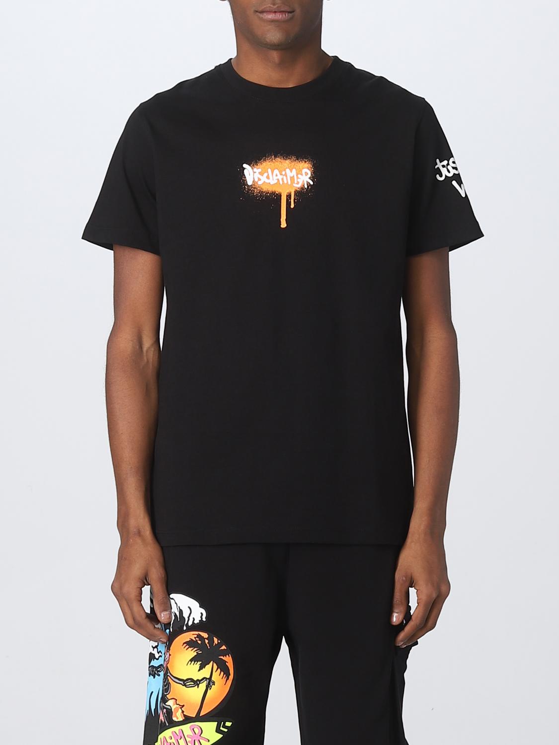 DISCLAIMER T-SHIRT: Pullover herren Disclaimer, Schwarz - Img 1