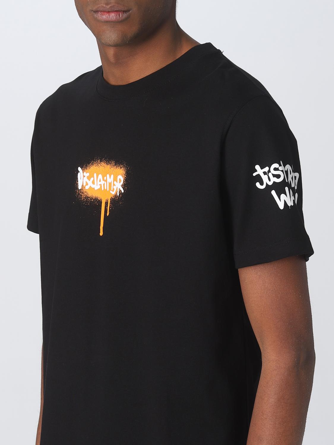 DISCLAIMER T-SHIRT: Pullover herren Disclaimer, Schwarz - Img 3