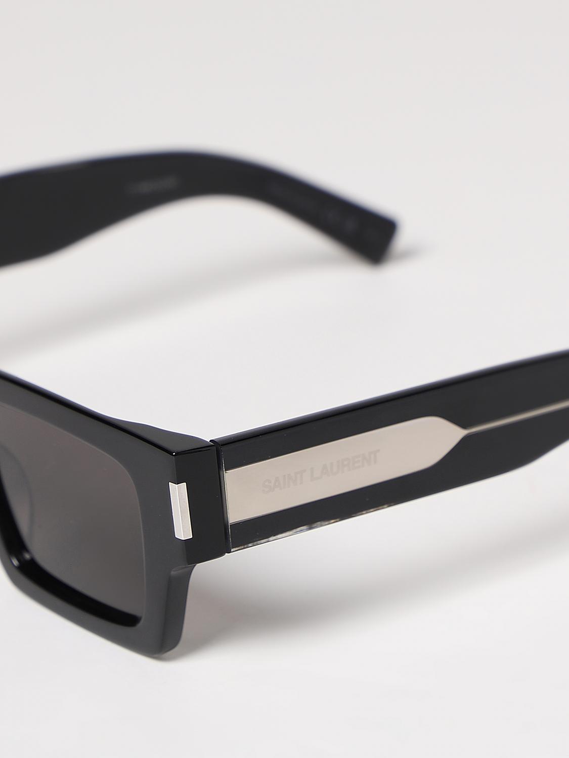 SAINT LAURENT SONNENBRILLE: SL 572 Saint Laurent Sonnenbrille aus Acetat, Schwarz - Img 4