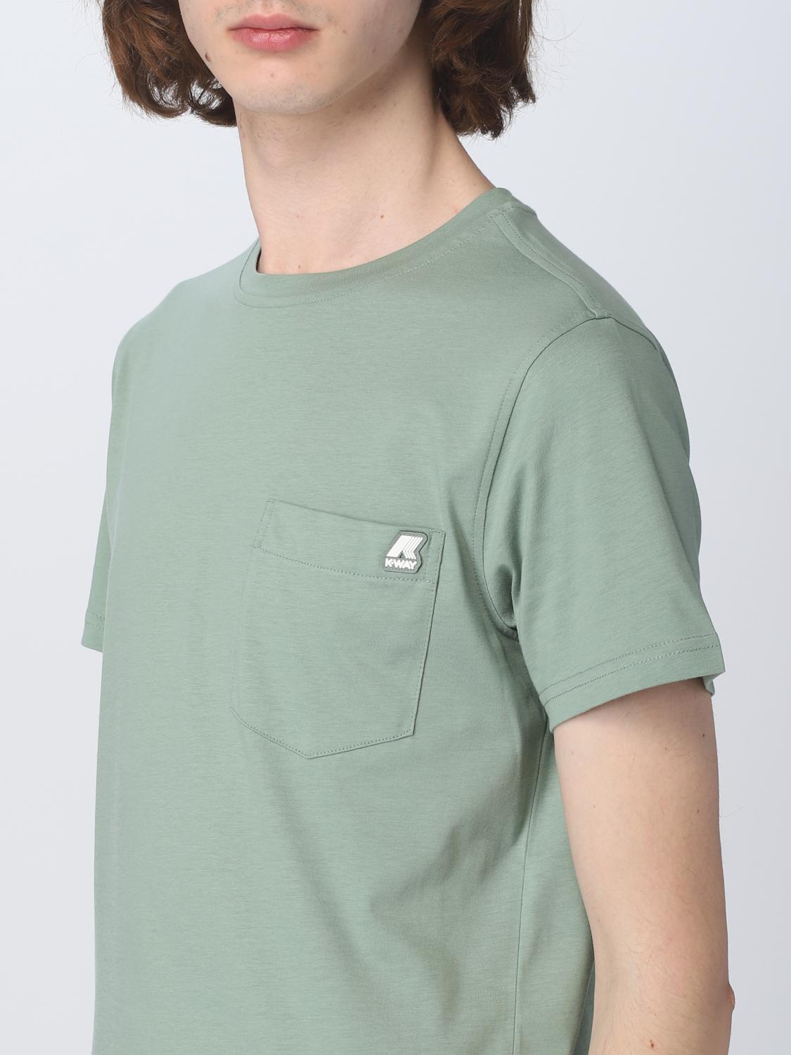 K-WAY T-SHIRT: Pull homme K-way, Vert - Img 4