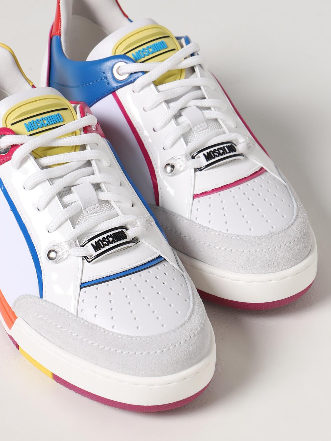 スニーカー MOSCHINO Woman Sneakers White MA15614G1GM5210A Moschino Couture Outlet: Shoes woman - White | Moschino