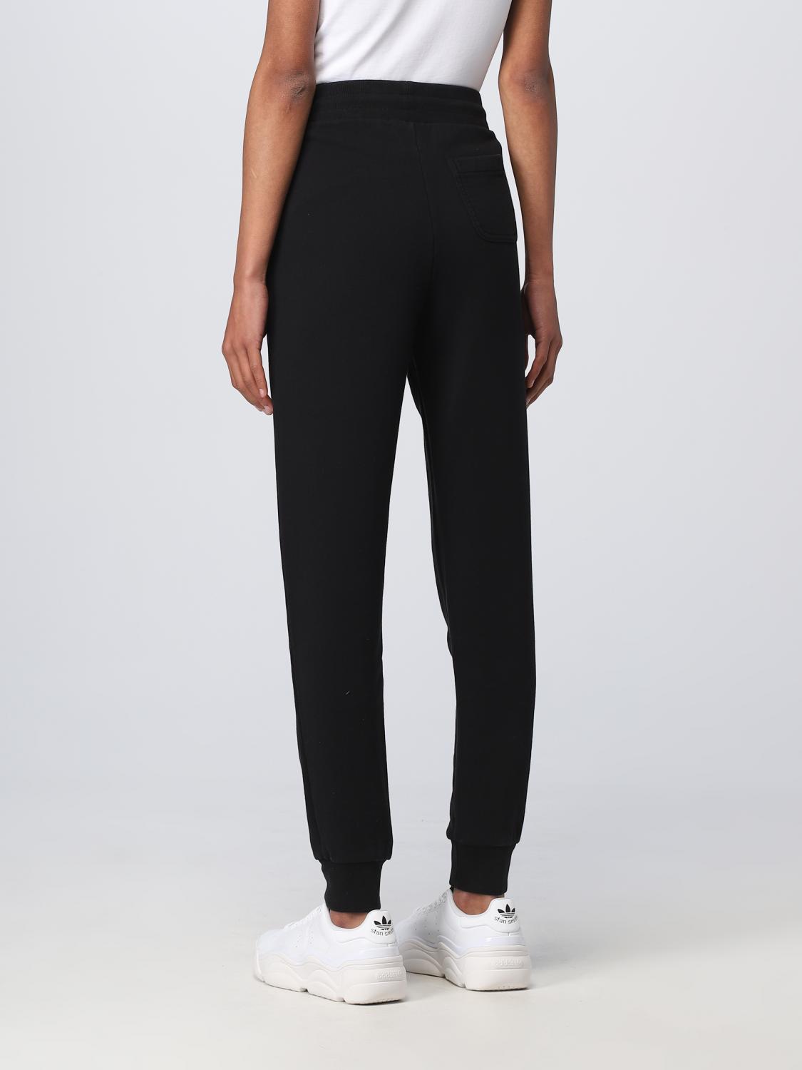 MAISON KITSUNÉ: Pants woman - Black | Maison Kitsuné pants