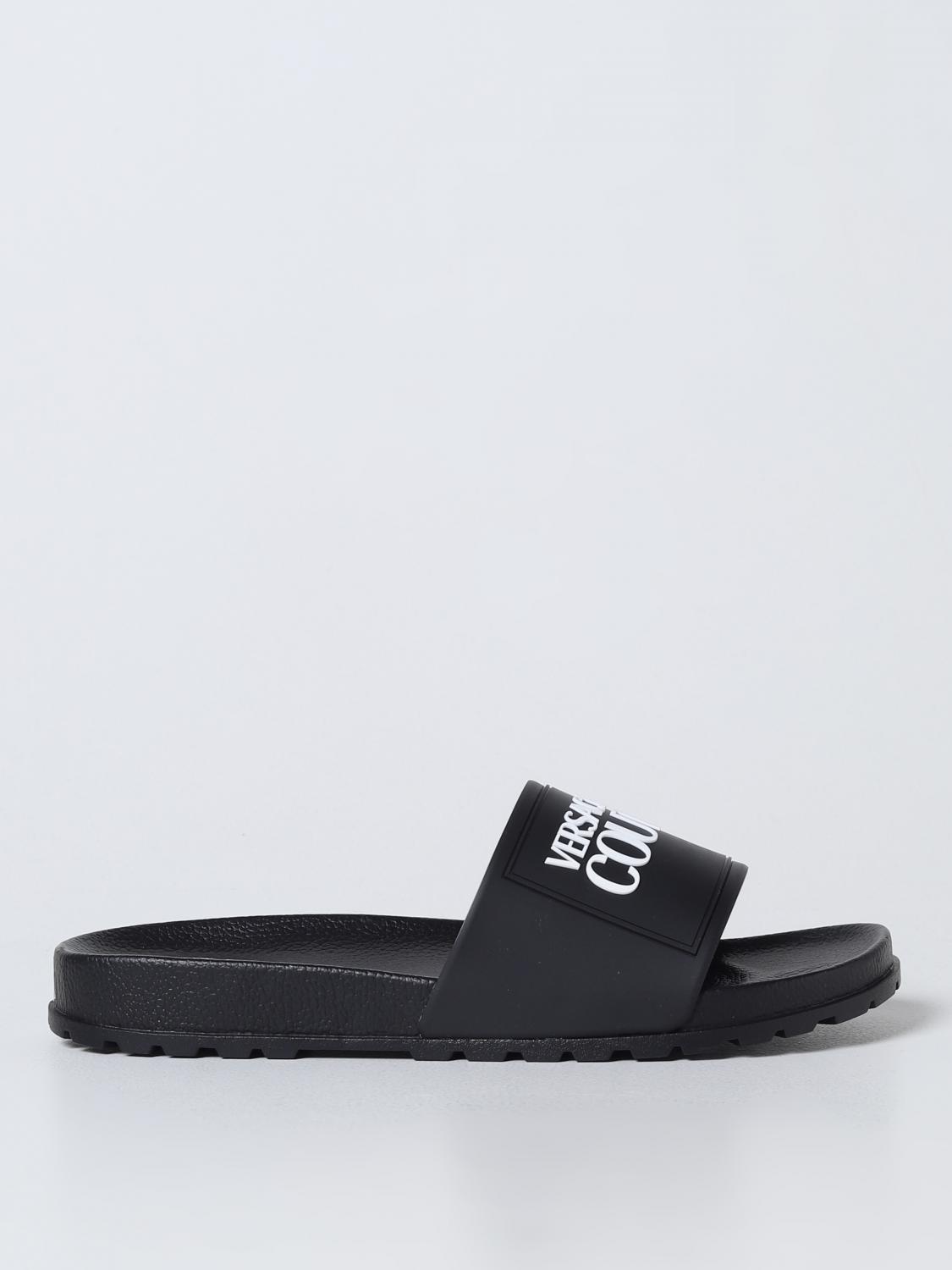 Versace Jeans Couture Slides in rubber - Black | 74YA3SQ271353