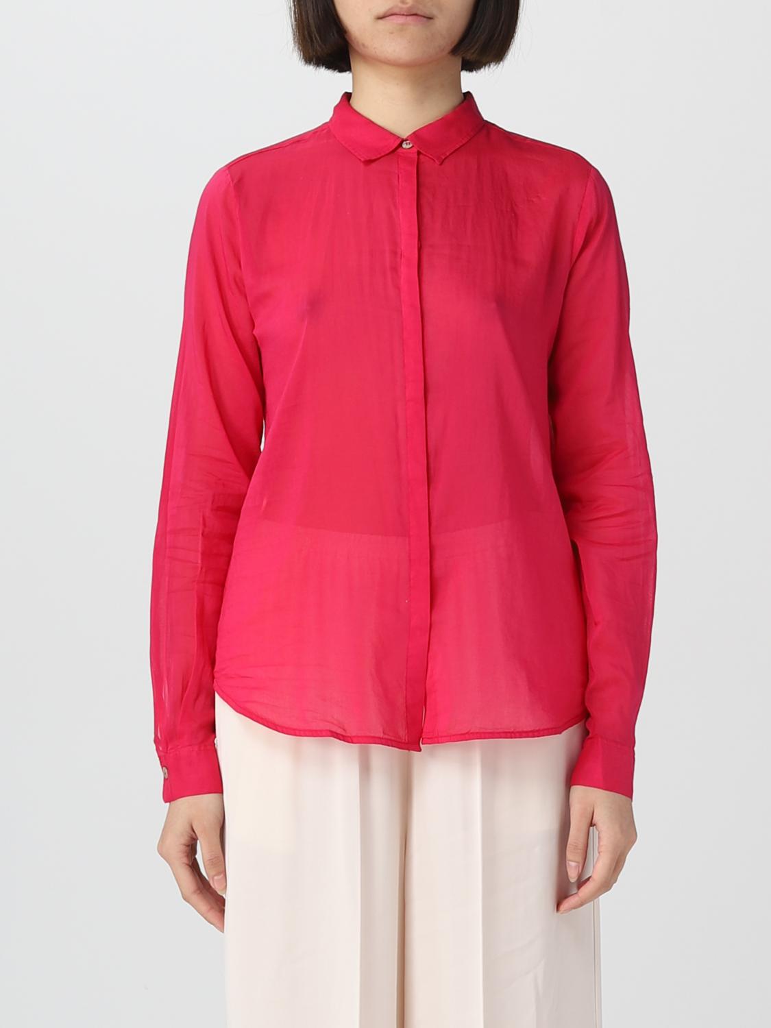 FORTE FORTE HEMDBLUSE: Hemdbluse damen Forte Forte, Fuchsia - Img 1