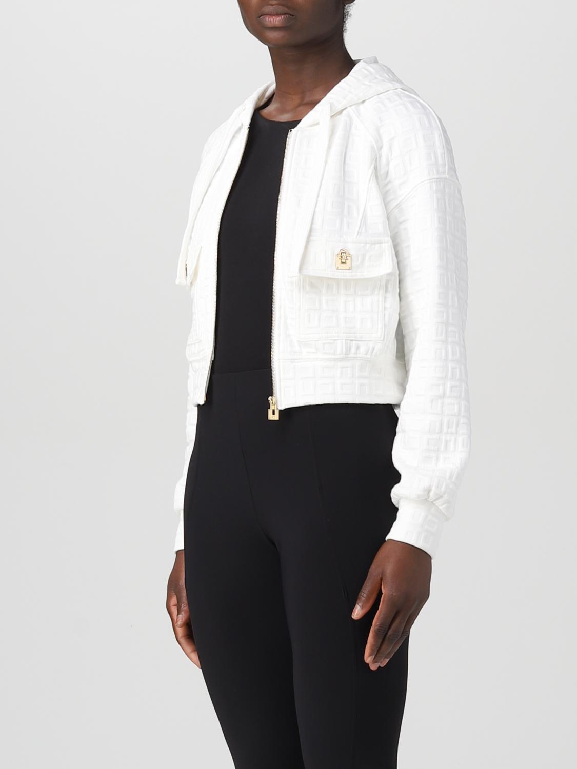 ELISABETTA FRANCHI SWEATSHIRT: Pullover damen Elisabetta Franchi, Ivory - Img 3