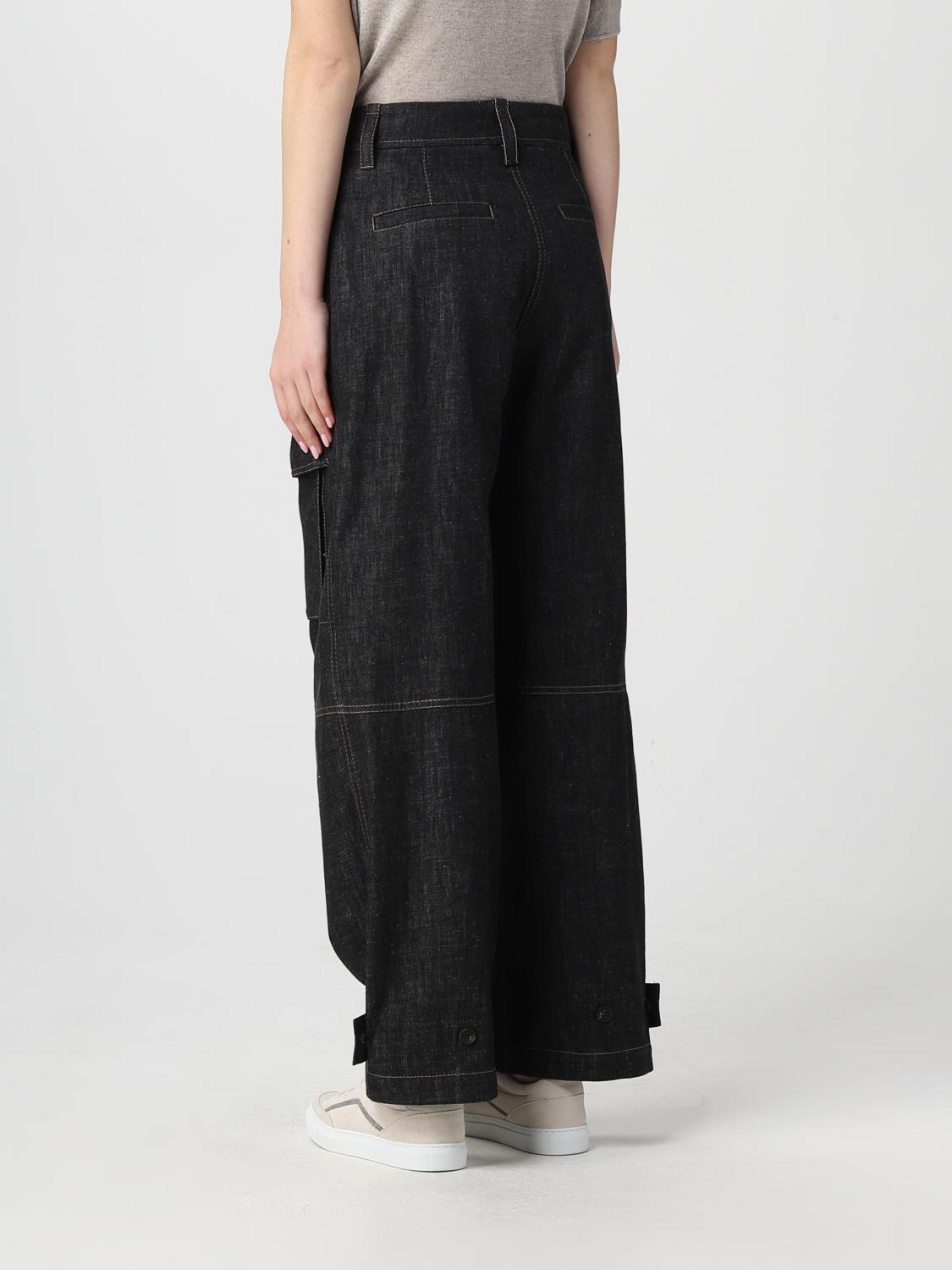 BRUNELLO CUCINELLI JEANS: Brunello Cucinelli denim jeans, Black - Img 2