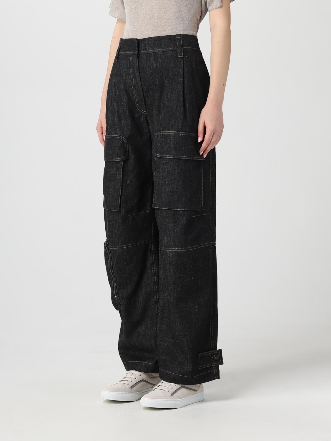 BRUNELLO CUCINELLI JEANS: Brunello Cucinelli denim jeans, Black - Img 3