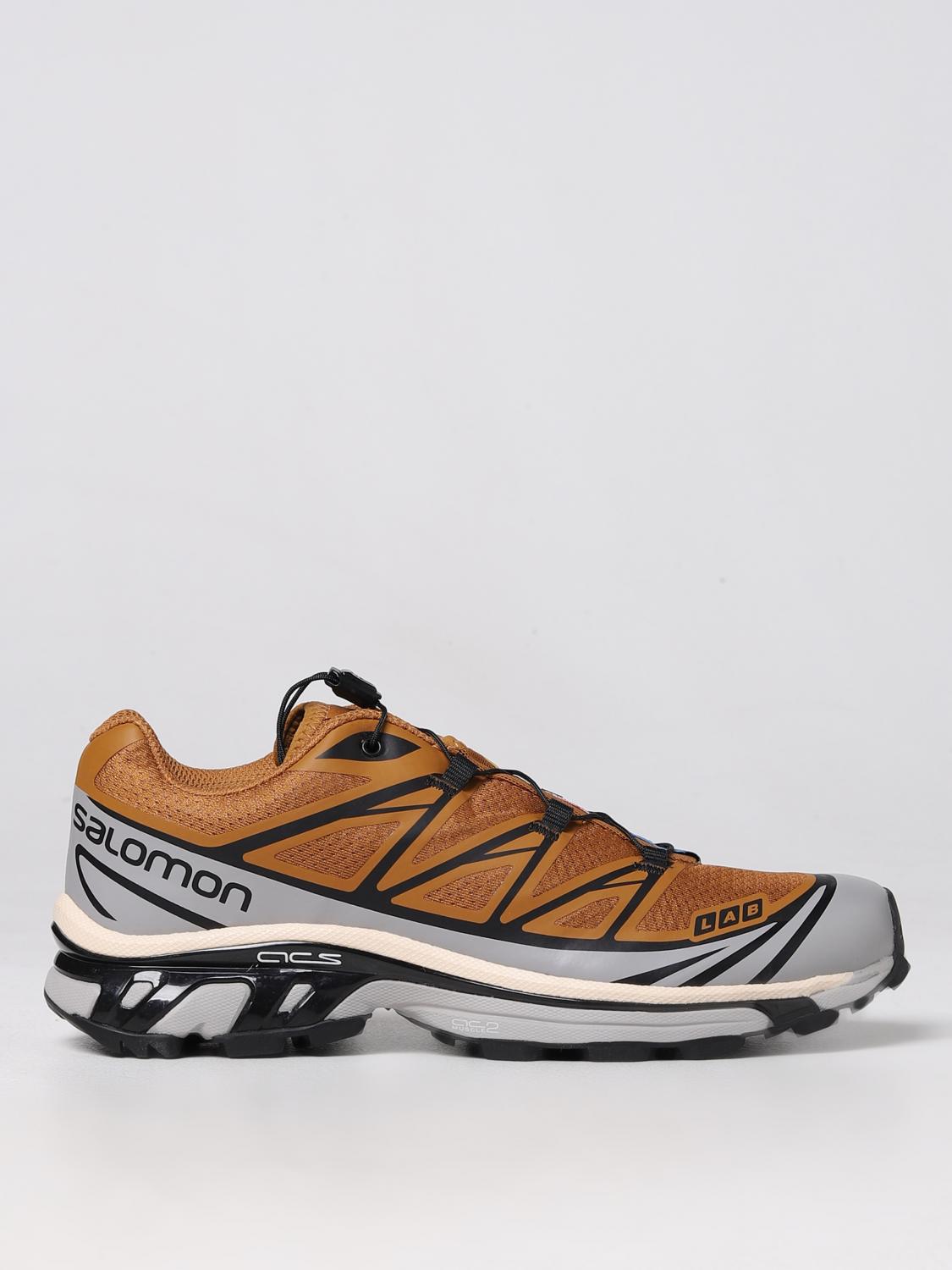 SALOMON SNEAKERS: Salomon XT-6 single-layer mesh sneakers, Orange - Img 1
