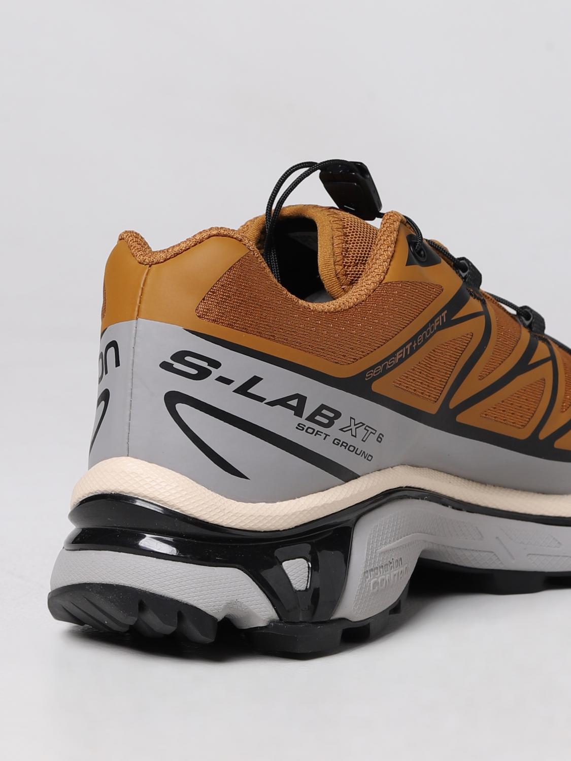 SALOMON SNEAKERS: Salomon XT-6 single-layer mesh sneakers, Orange - Img 3