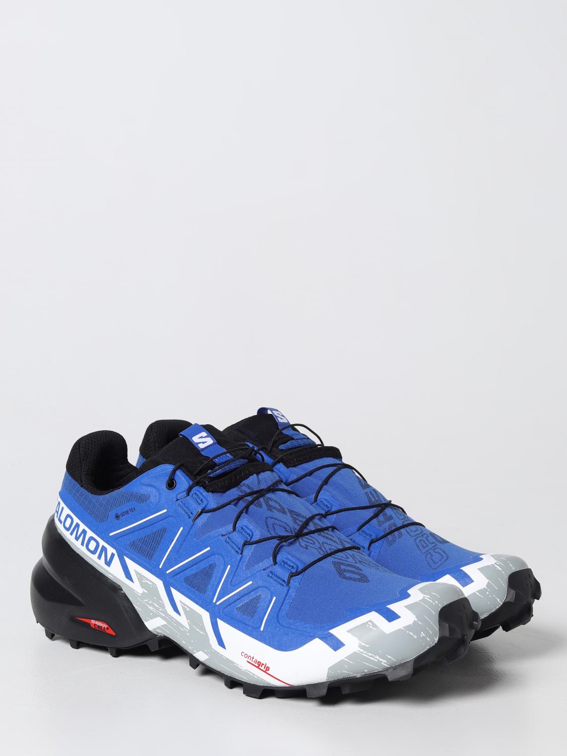 SALOMON SNEAKERS: Salomon Speedcross 6 Gore-Tex® sneakers, Blue - Img 2