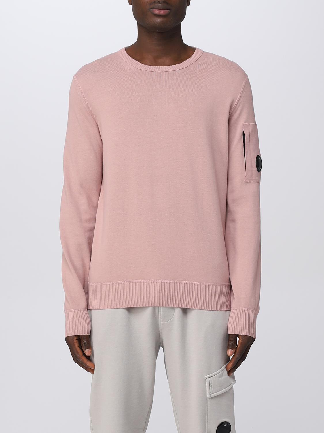 C.P. COMPANY PULL: Pull homme C.P. Company, Rose - Img 1