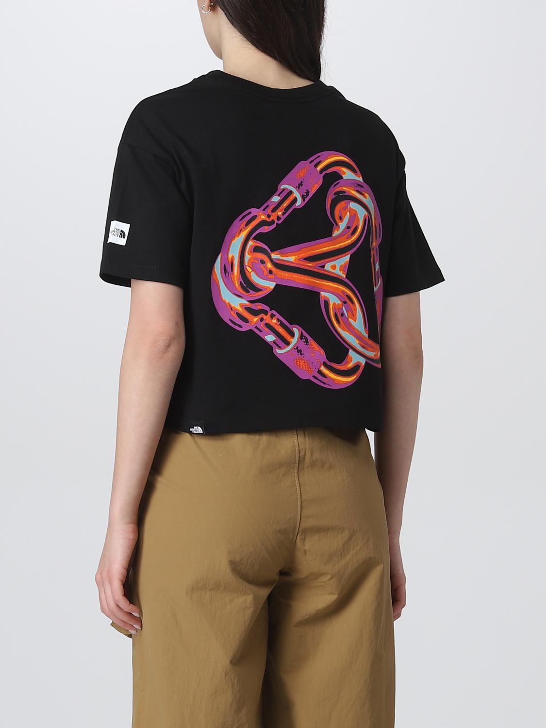 THE NORTH FACE T-SHIRTS: T-shirt The North Face in cotone, Nero - Img 2