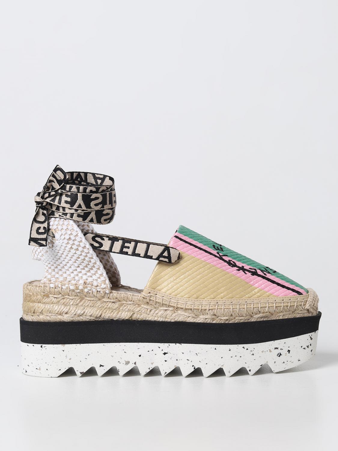 関税*送料込★STELLA MCCARTNEY★バイカラー エスパドリーユ STELLA MCCARTNEY：シューズ レディース - グリーン | GIGLIO