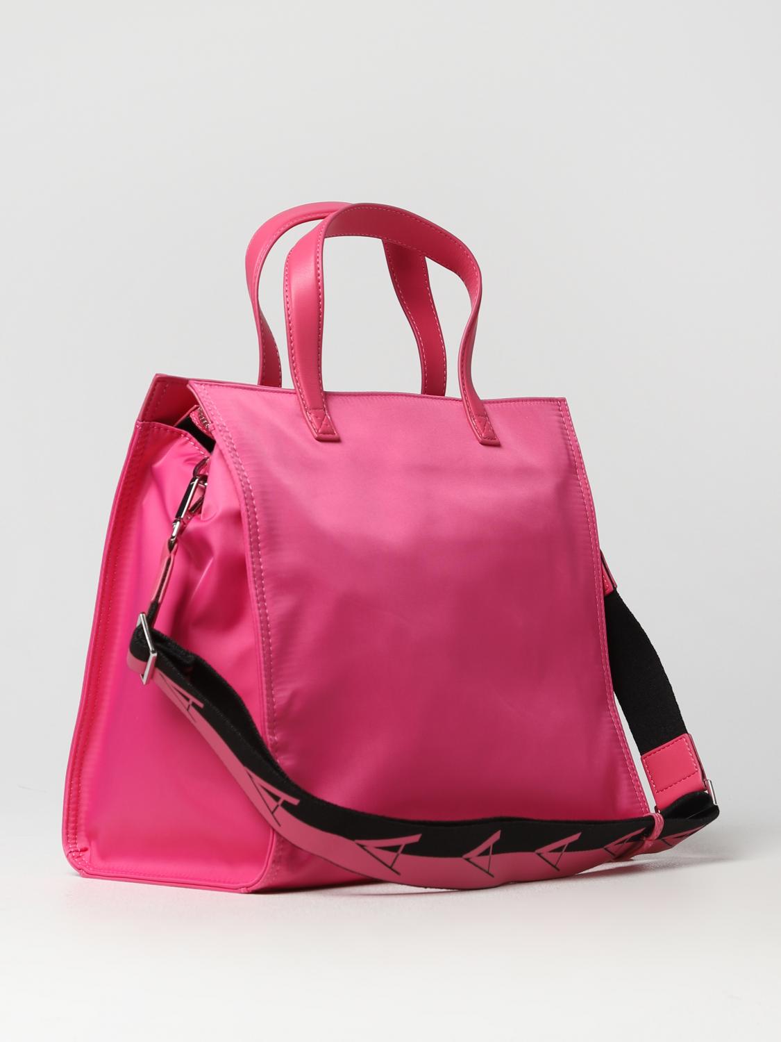 ACTITUDE TWINSET BORSA TOTE: Borsa Actitude Twinset in nylon, Ciliegia - Img 2