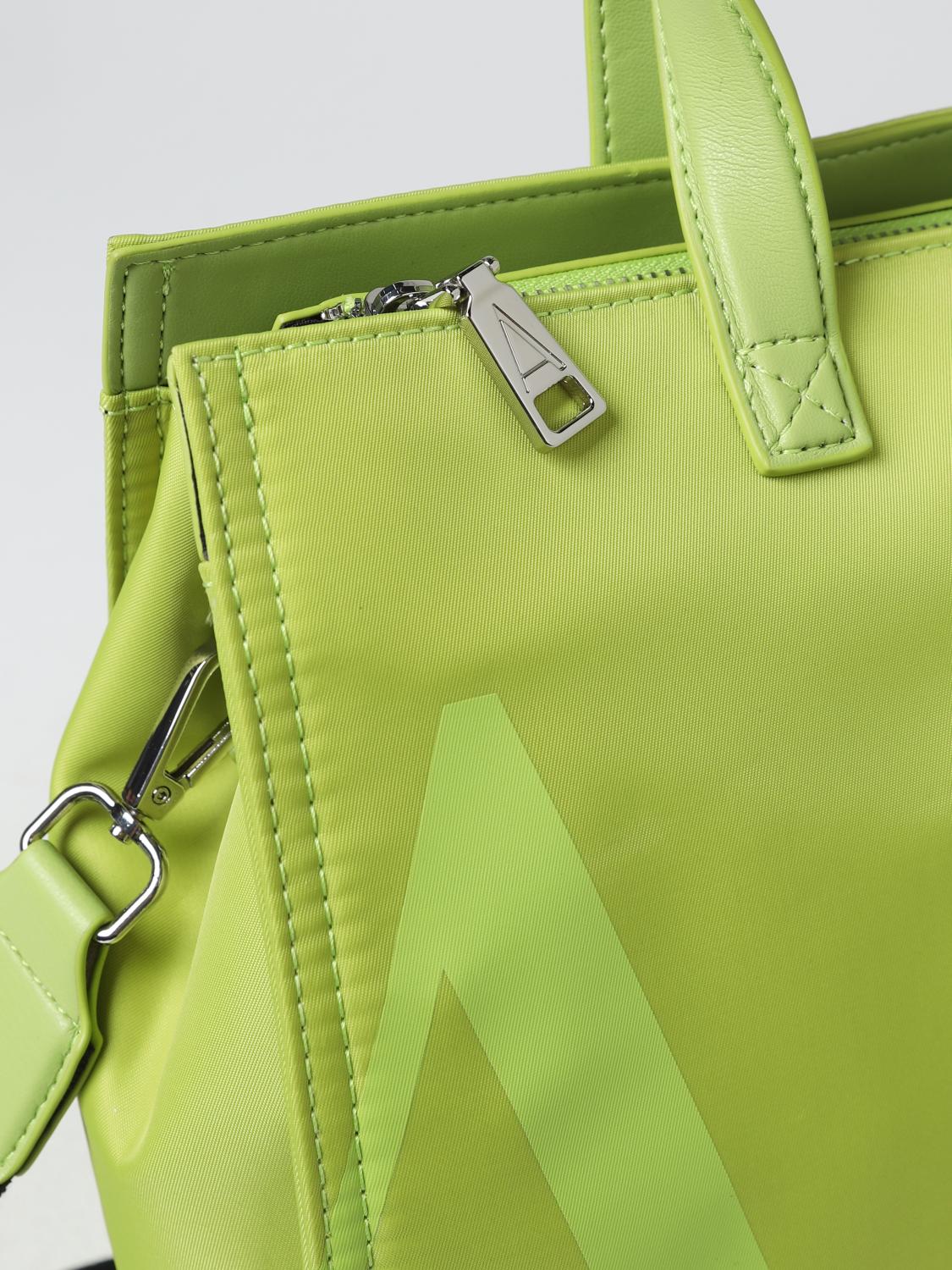 ACTITUDE TWINSET TRAGETASCHE: Schultertasche damen Actitude Twinset, Limette - Img 3