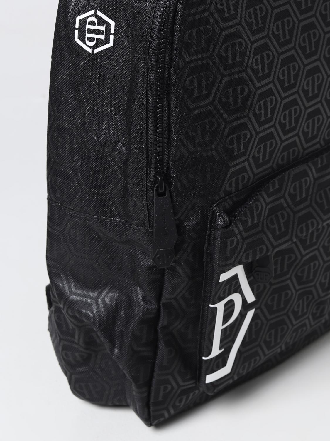 PHILIPP PLEIN RUCKSACK: Tasche kinder Philipp Plein, Schwarz - Img 3