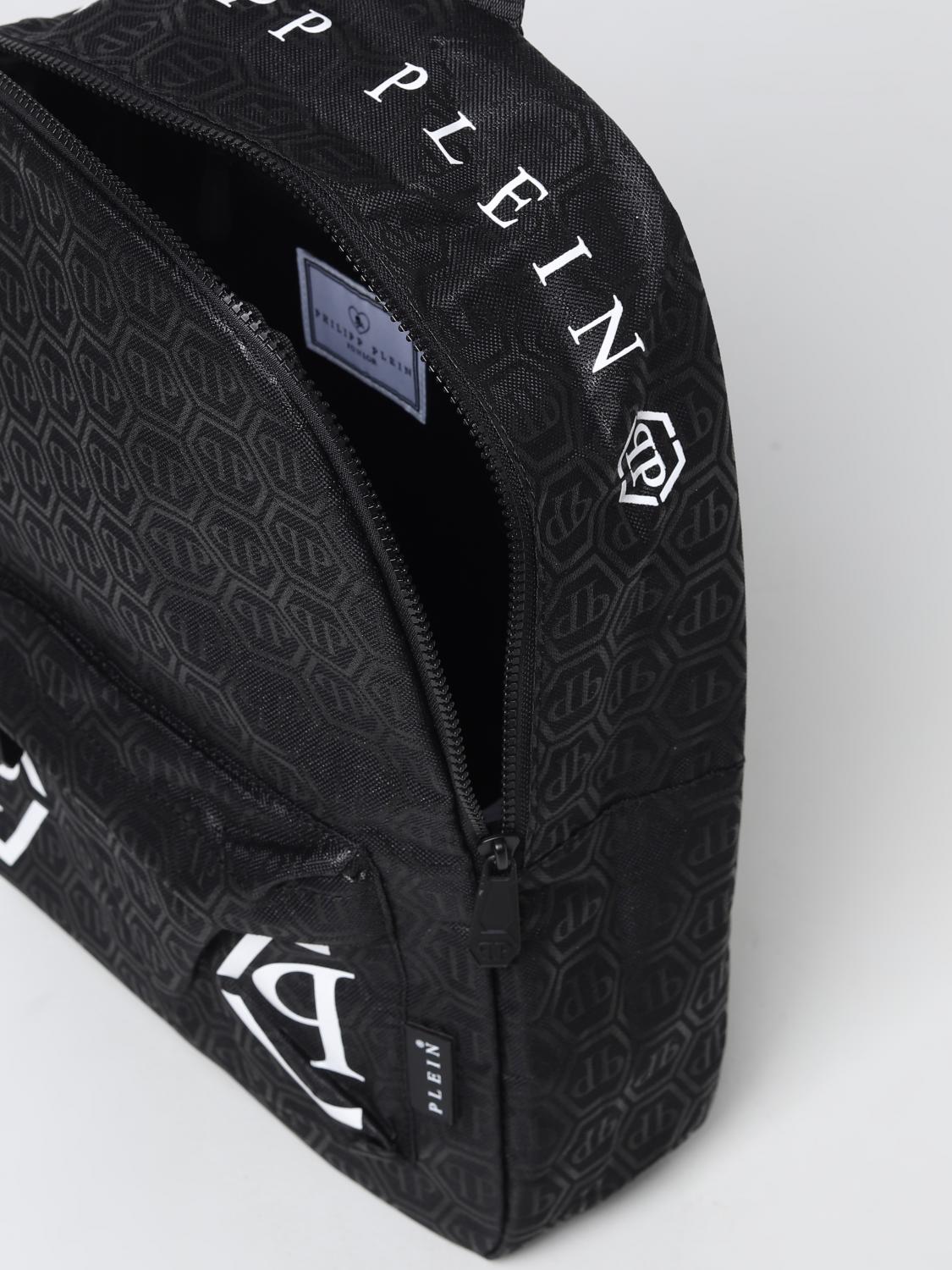 PHILIPP PLEIN RUCKSACK: Tasche kinder Philipp Plein, Schwarz - Img 4