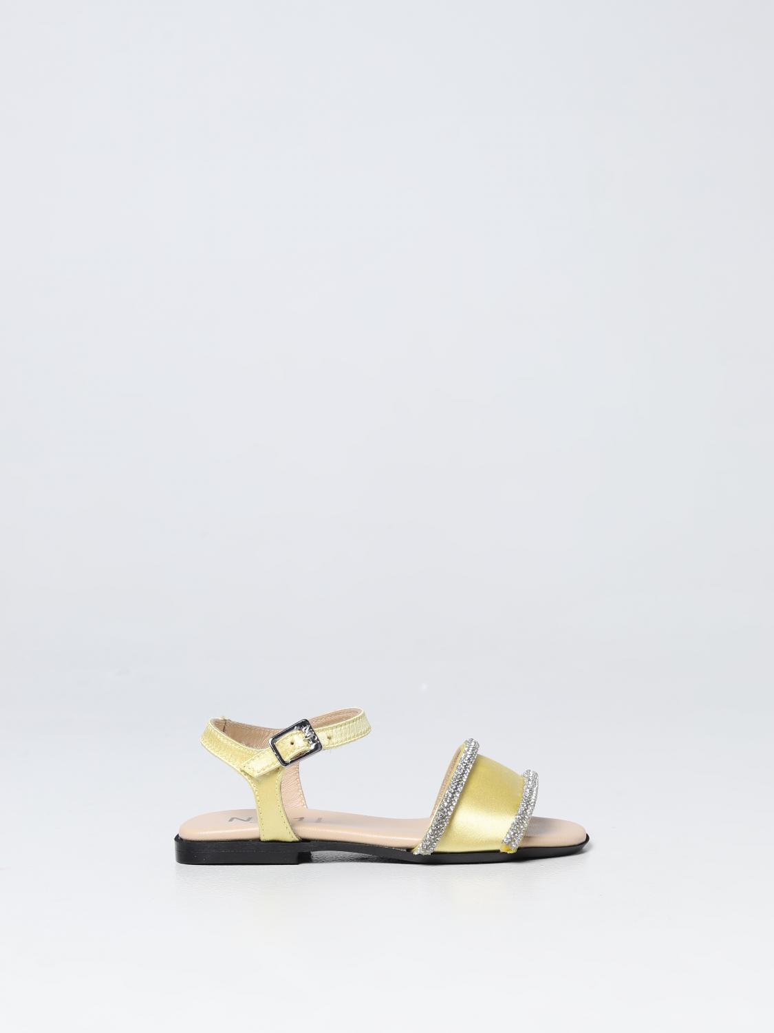 N° 21 ZAPATOS: Zapatos niños N° 21, Oro - Img 1