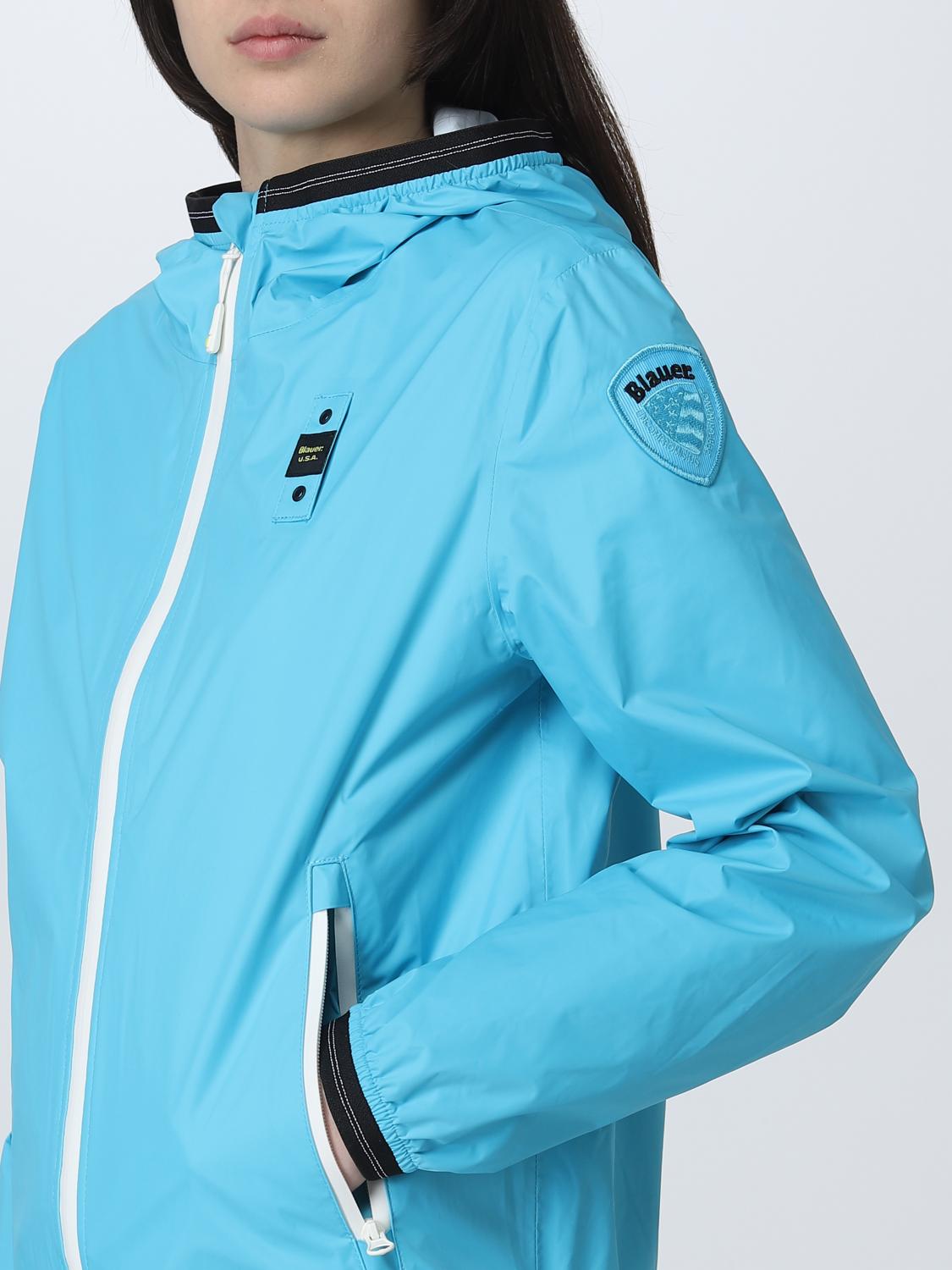 BLAUER JACKET: Jacket woman Blauer, Gnawed Blue - Img 4