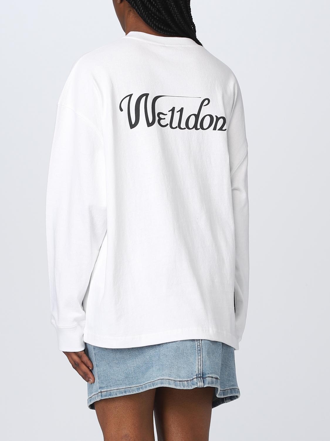 WE11DONE SUDADERA: Sudadera mujer We11done, Blanco - Img 2