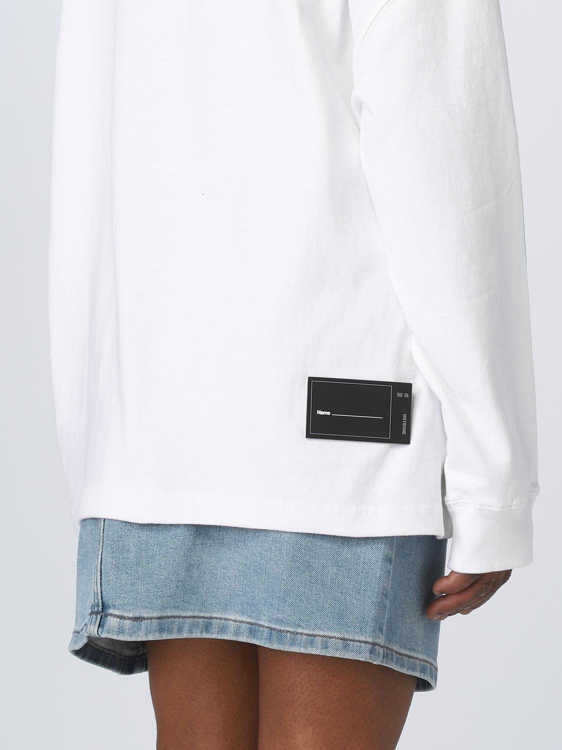 WE11DONE SUDADERA: Sudadera mujer We11done, Blanco - Img 3