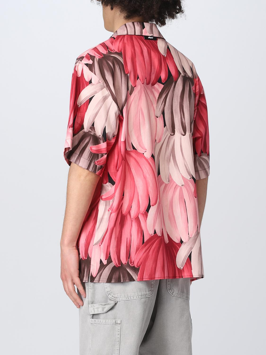MSGM SHIRT: MSGM poplin shirt, Pink - Img 3