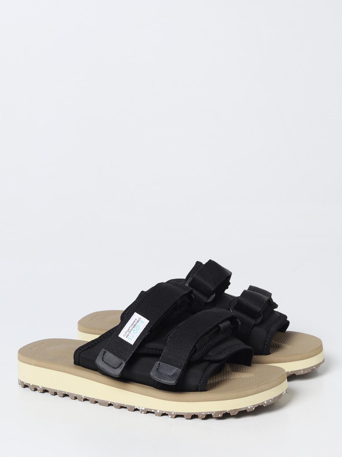 SUICOKE SANDALI: Sandalo Moto Cab Eco Suicoke in nylon riciclato, Nero - Img 2