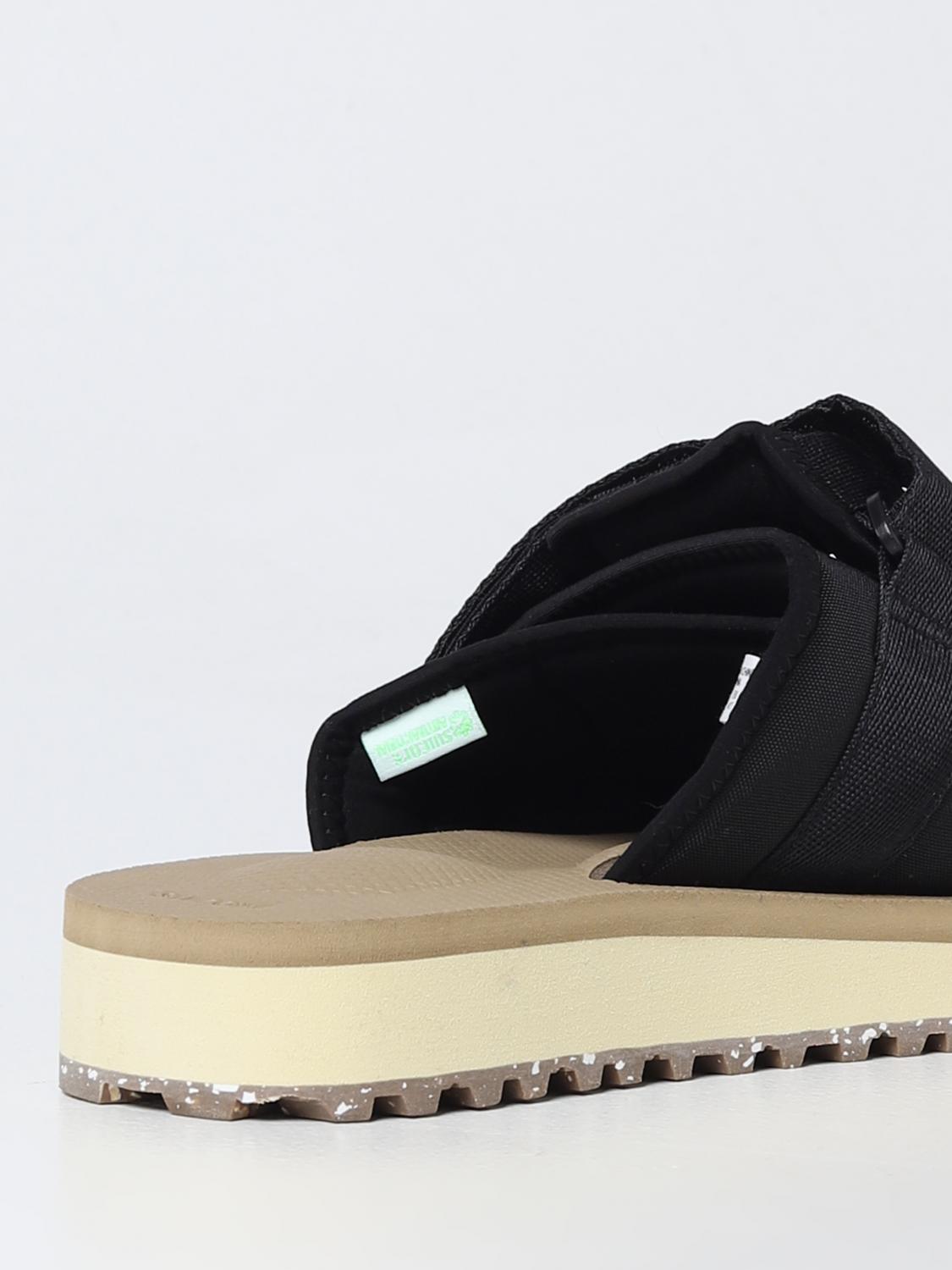 SUICOKE SANDALI: Sandalo Moto Cab Eco Suicoke in nylon riciclato, Nero - Img 3