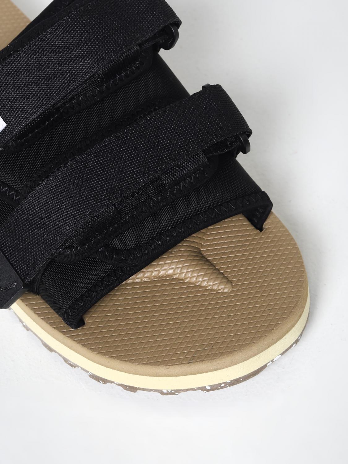 SUICOKE SANDALI: Sandalo Moto Cab Eco Suicoke in nylon riciclato, Nero - Img 4